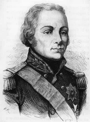 Retrato do Conde Rostopchine (1765 - 1826). Gravura do final do século XIX em "Histoire de France" de H. Martin.