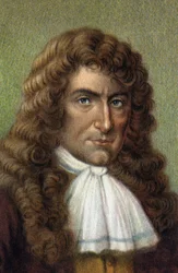 Retrato de Denis Papin, inventor francês.