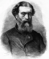 Retrato de Dom Eugenio de Ochoa (1833-1889) espanhol, homem de carta e político.