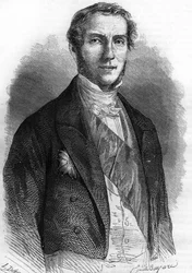 Retrato de Edouard Drouyn de Lhuys (1805-1881), diplomata e político francês.