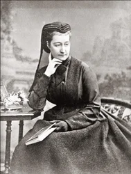 Retrato de Eugênia, esposa de Napoleão III e rainha dos franceses. Século XIX.