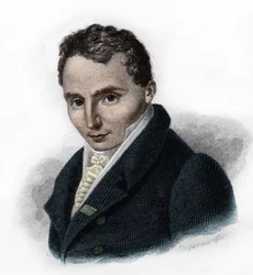 Retrato de Ferdinand Hérold (1791 - 1833), compositor francês.