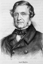 Retrato de Fitz Roy James Henry Somerset, primeiro Barão Raglan (Lord Raglan
