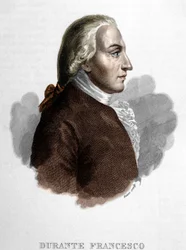 Retrato de Francesco Durante. Músico italiano (Frattamaggiore