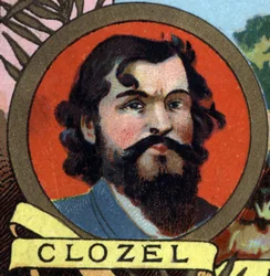 Retrato de François Clozel (1860-1918), explorador e intérprete francês.
