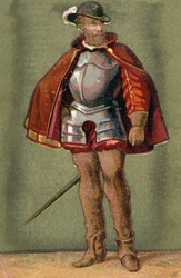 Retrato de François I de Lorena (1519-1563), Duque de Guise e Duque de Aumale, até mesmo da França.