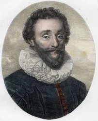Retrato de François de Malherbe (1555-1628), poeta, crítico e tradutor inglês
