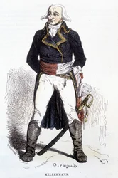 Retrato de François Christophe Kellerman - gravura