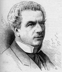 Retrato de Frederic Febvre (1833-1916), comediante francês, membro da Comedie Francaise. Gravura em "Le Monde Illustré" n¡1168 de 16 de Agosto de 1879.
