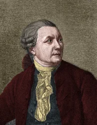 Retrato de Friedrich Gottlieb KLOPSTOCK (1724-1803) poeta alemão.