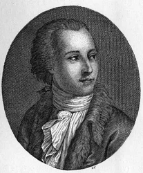 Retrato de Gaetano Filangeri (1752-1788). Jurista e pedagogo italiano