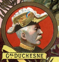 Retrato do General Jacques Charles Rene Achille DUCHESNE (1837-1918).