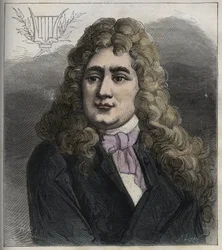 Retrato de George Frederick Handel (Georg Friedrich Handel)