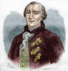 Retrato de Georges Louis Buffon (1707-1788), naturalista e escritor francês.