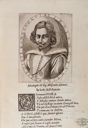 Retrato de Gerolamo Fantini (página de título do seu Método para aprender a tocar trompete