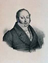 Retrato de Gioacchino Rossini (gravura