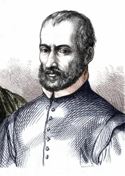 Retrato de Giovanni Pierluigi da Palestrina (1525 - 1594), compositor italiano