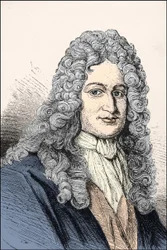 Retrato de Gottfried Wilhelm Leibniz (1646 -1716), filósofo alemão.