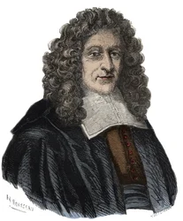 Retrato de Guillaume Amfrye, Abbe de Chaulieu (1639 -1720) pote libertin francais