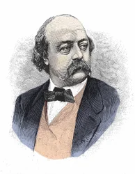Retrato de Gustave Flaubert (1821 - 1880).