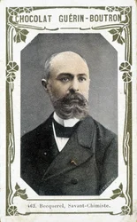Retrato de Henri Becquerel (1852 - 1908), físico francês.