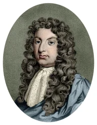 Retrato de Henry Purcell (1659 - 1695), compositor britânico.