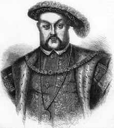 Retrato de Henrique VIII, Rei de Inglaterra e da Irlanda (1491-1547).