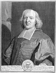 Retrato de Jacques-Benigne (Jacques Benigne) Bossuet (1627 - 1704).