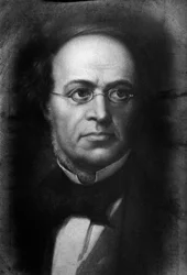 Retrato de Jacques Halevy (enggraving)