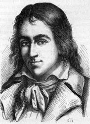 Retrato de Jacques René Hébert. Jornalista e político francês 1757-1794