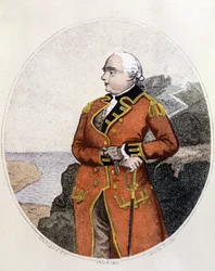 Retrato de James Cook (1728 - 1779)