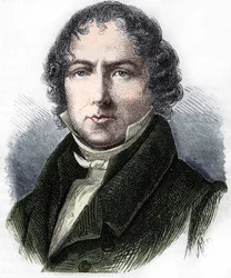 Retrato de Jean-Baptiste Biot (1744 - 1862), químico francês.