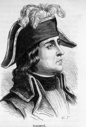 Retrato de Jean Antoine Rossignol, general francais (1759-1868).