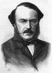 Retrato de Jean Gilbert Victor Fialin, Duque de Persigny (1808-1872), político francês.