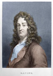 Retrato de Jean Racine (1639 - 1699), dramaturgo francês.