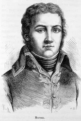 Retrato de Jean Victor (Jean-Victor) Moreau (1763-1813), general francais.