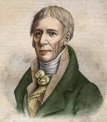 Retrato de João Batista (Jean-Baptiste) Lamarck (1744-1829).