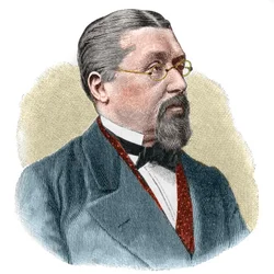 Retrato de Joseph Victor von Scheffel (1826 -1886) escritor e poeta alemão.