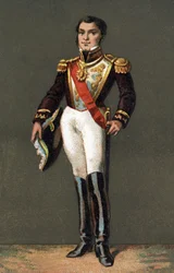 Retrato de Juan Manuel de Rosas (1793-1877), estadista argentino.