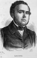 Retrato de Ledru Rollin (Ledru-Rollin), político francês (1807 - 1874)