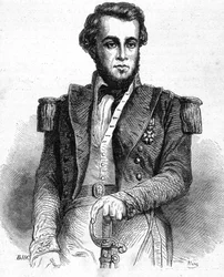 Retrato do Tenente Bellot (1826-1853) - em "Les Contemporains", n.d. final do século XIX.