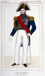 Retrato de Luís - Filipe I (1773 - 1850), Rei dos Franceses.