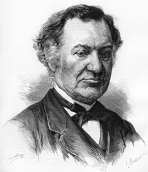 Retrato de Louis Veuillot (1813-1883), jornalista e escritor francês.