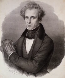 Retrato de Luigi Ricci (gravura