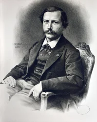 Retrato de Marcelino Berthelot (1827-1907), farmacêutico francês -
