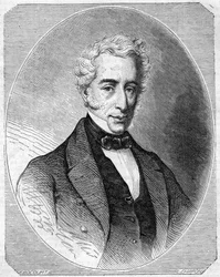Retrato de Martínez de la Rosa, Francisco (1787-1862), político e escritor espanhol.