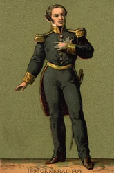 Retrato de Maximilian Sébastien Foy. General e Político Francês (1775 a 1825)