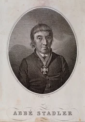 Retrato de Maximilian Stadler (gravura