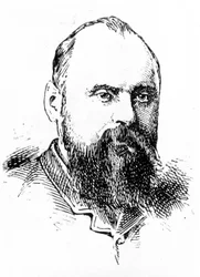 Retrato de Mily (Mili, Milli) Alekeievich Balakirev (1837 - 1910).
