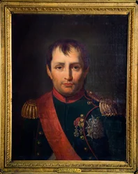 Retrato de Napoleão Bonaparte (óleo sobre tela)